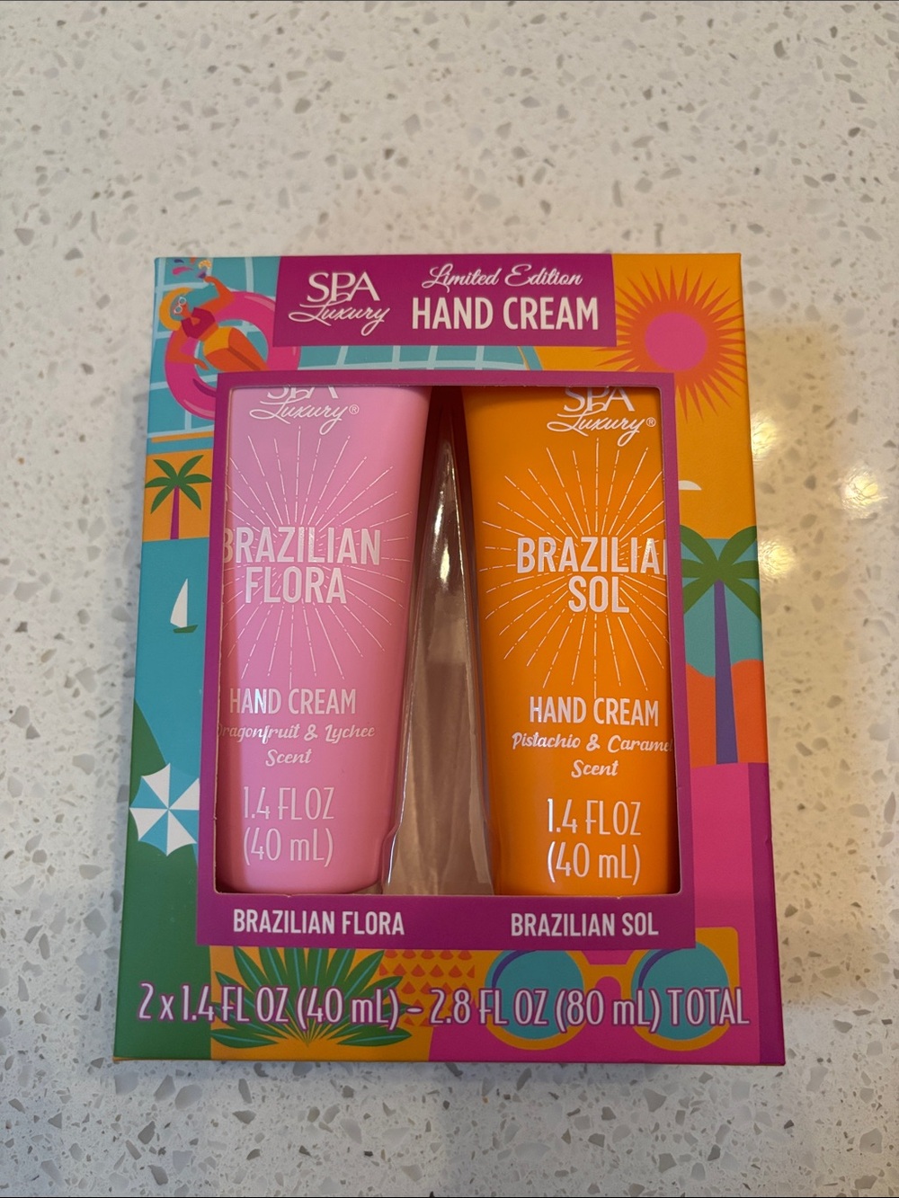 NEW Brazilian Flora & Brazilian Sol Hand Cream Duo -